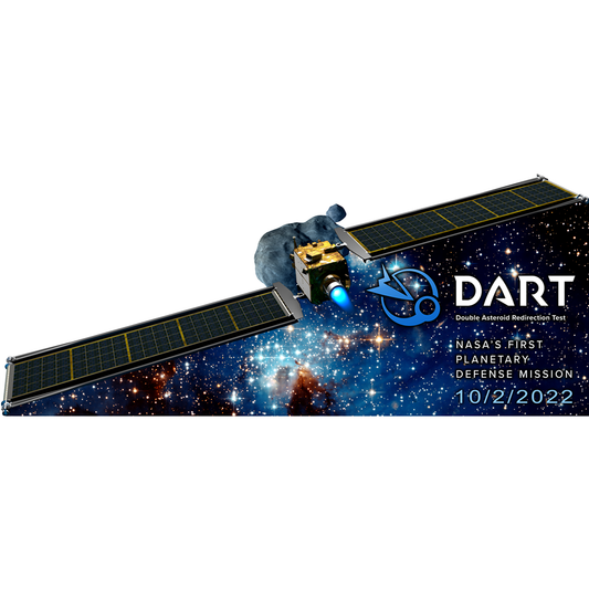 DART Double Asteroid Redirection Test Cardboard Cutout