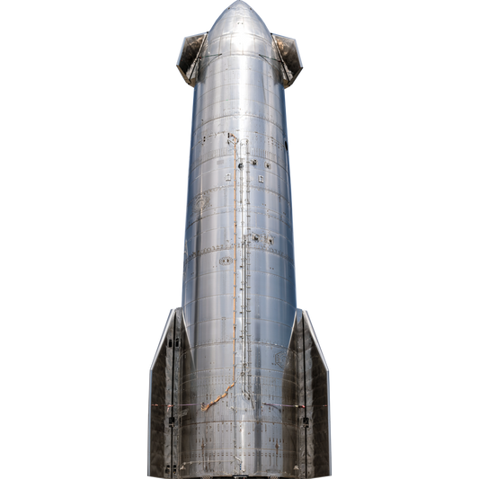 SpaceX Starship SN16 Cardboard Cutout