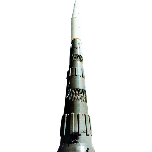 Soviet N1 L3 Space Race Rocket USSR Cardboard Cutout