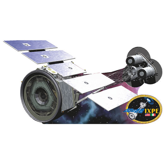 NASA Imaging Xray Polarimetry Explorer IXPE Satellite Cardboard Cutout