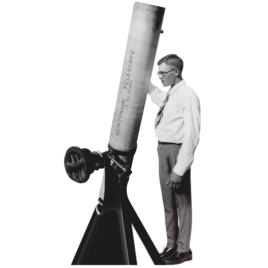 Clyde Tombaugh Pluto Discoverer Cardboard Cutout