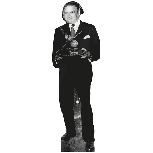 James E Webb Cardboard Cutout