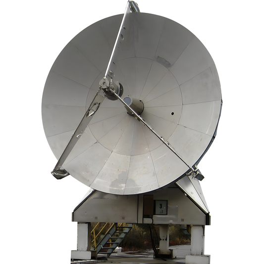 Hat Creek Radio Telescope Cardboard Cutout