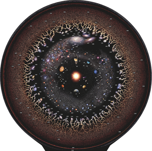 Celestial Zoo Universe Map Cardboard Cutout