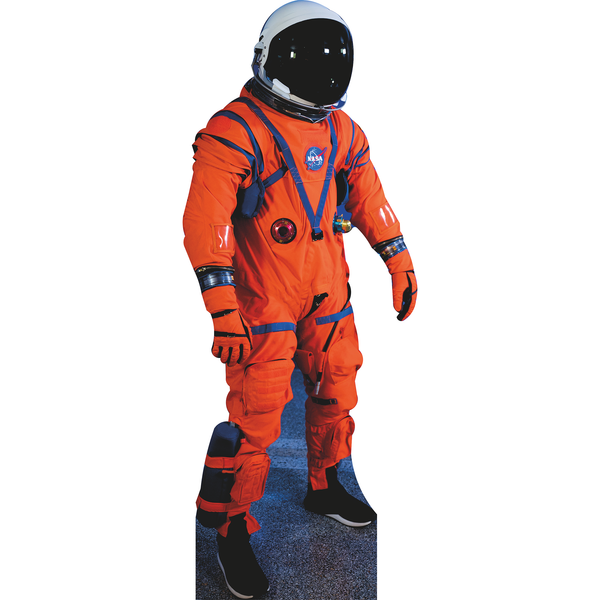 Artemis II OCSS Launch Reentry Space Suit NASA Cardboard Cutout
