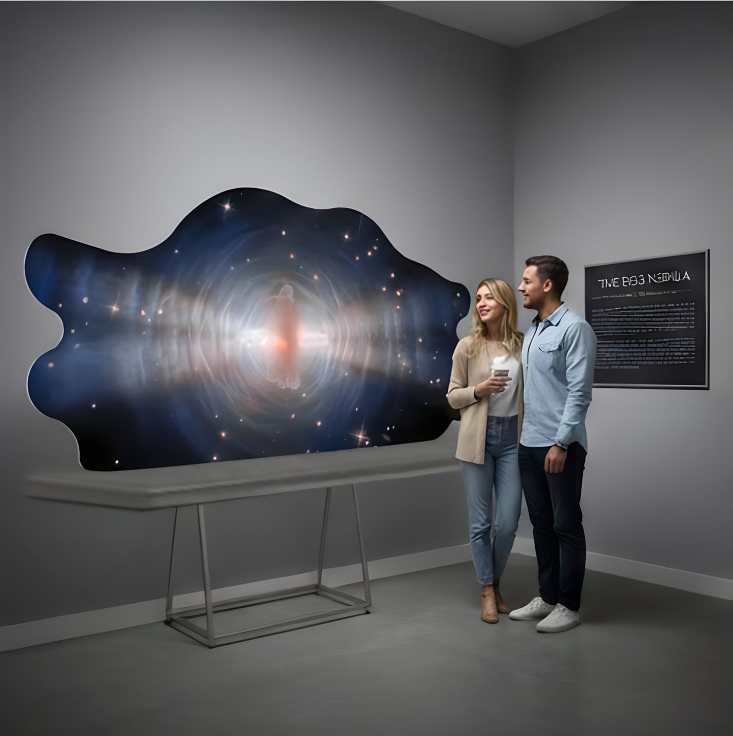 Egg Nebula Hubble Deep Field NASA Cardboard Cutout
