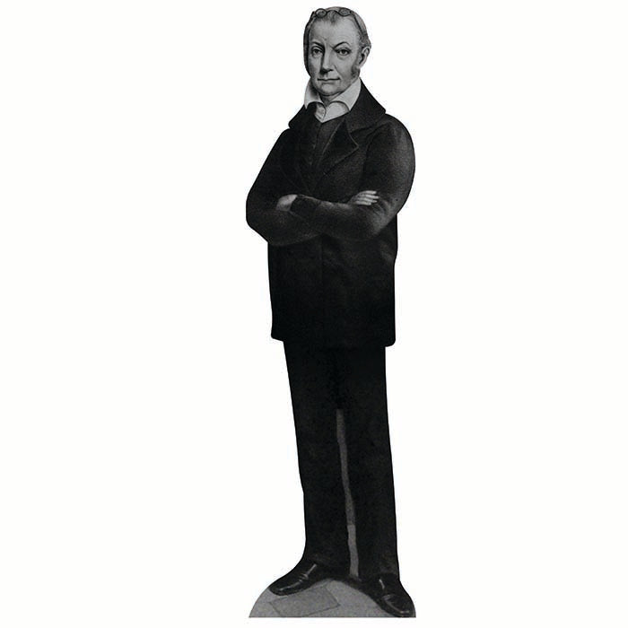 Aaron Burr Cardboard Cutout