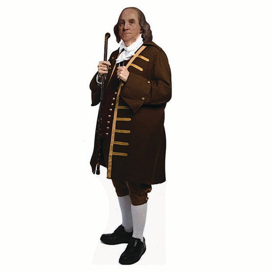 Ben Franklin Cardboard Cutout