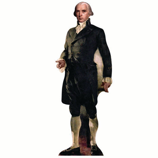 James Madison Green Suit Cardboard Cutout