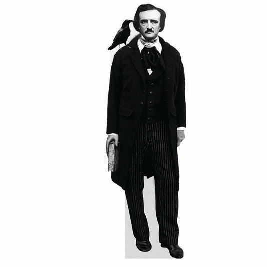Edgar Allan Poe Cardboard Cutout