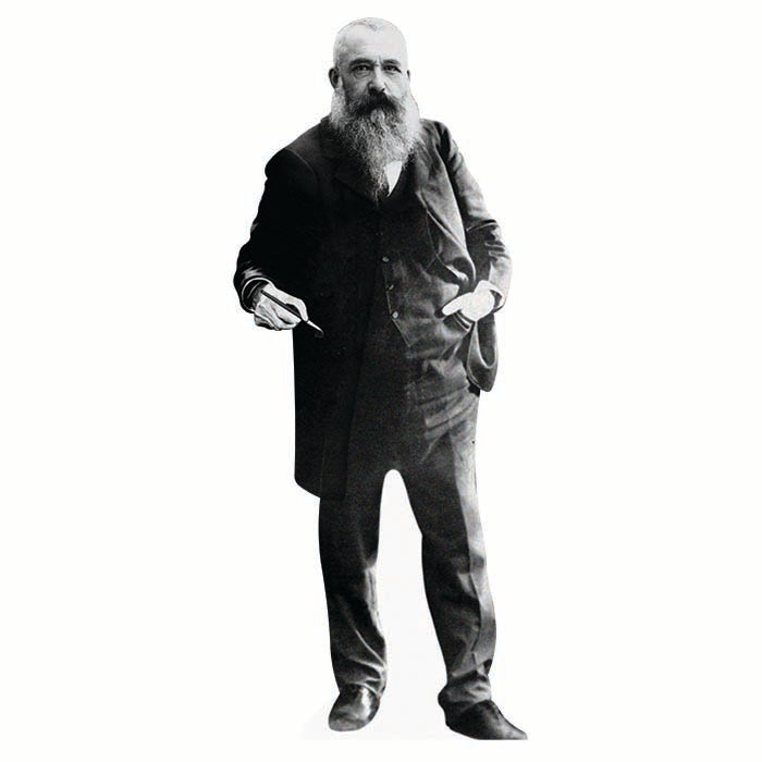 Claude Monet Cardboard Cutout