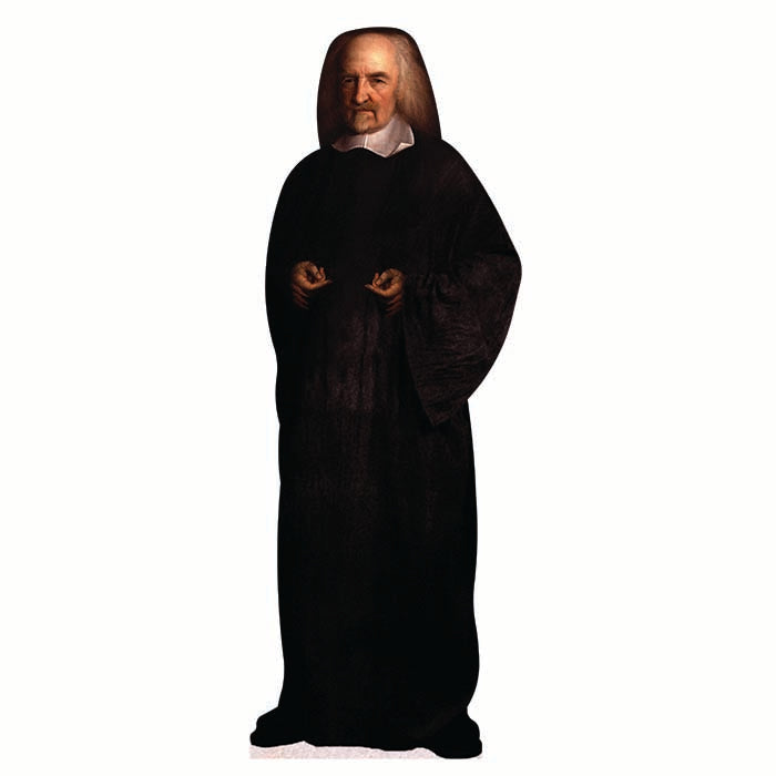 Thomas Hobbes Cardboard Cutout