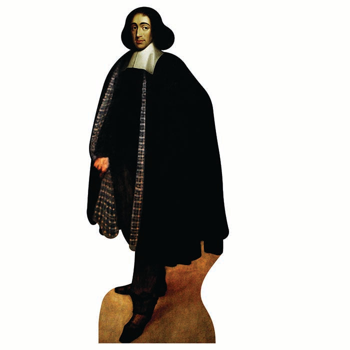 Benedict de Spinoza Cardboard Cutout