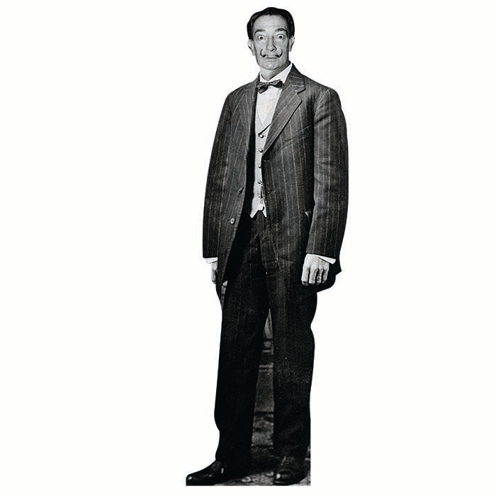 Salvador Dali Cardboard Cutout
