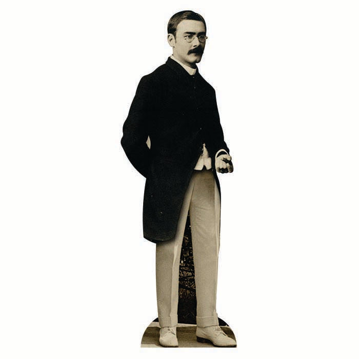 Rudyard Kipling Cardboard Cutout