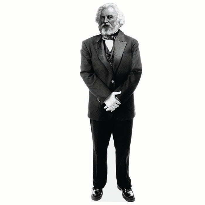 Henry Wadsworth Longfellow Cardboard Cutout