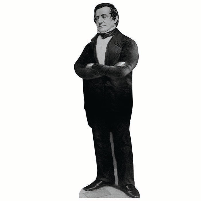 Washington Irving Cardboard Cutout