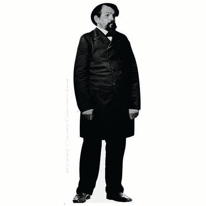 Claude Debussy Cardboard Cutout