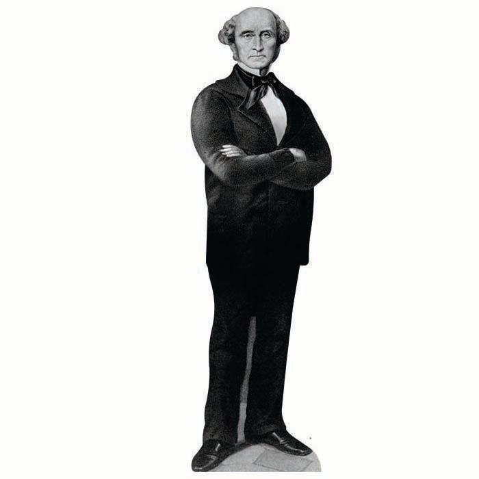 John Stuart Mill Cardboard Cutout