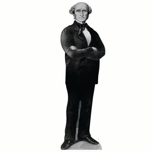 John Stuart Mill Cardboard Cutout