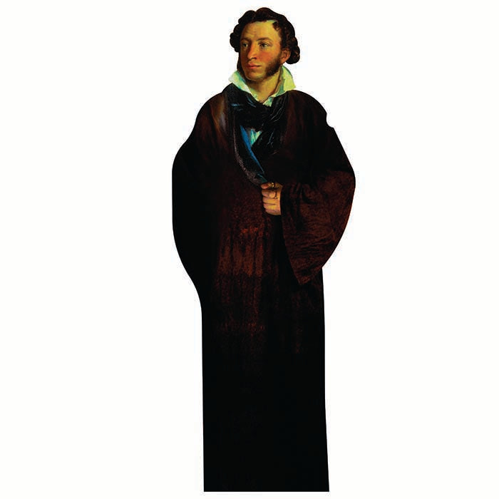 Aleksandr Pushkin Cardboard Cutout
