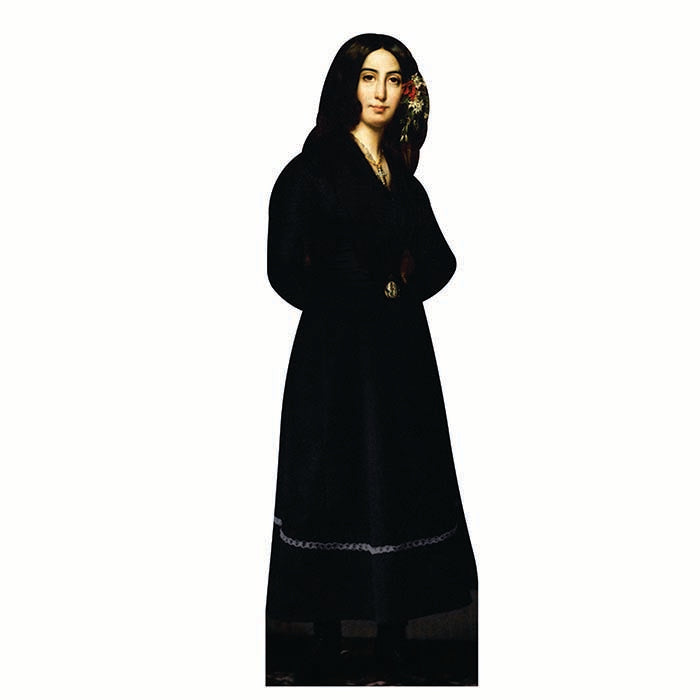 George Sand Lucile Aurore Dupin Cutout Cardboard Cutout