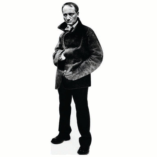 Charles Baudelaire Cardboard Cutout