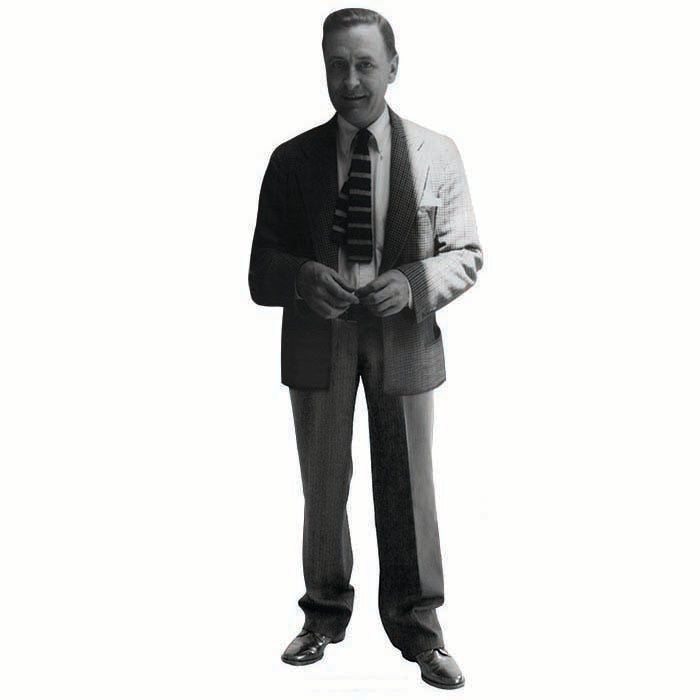 Francis Scott Fitzgerald Cardboard Cutout