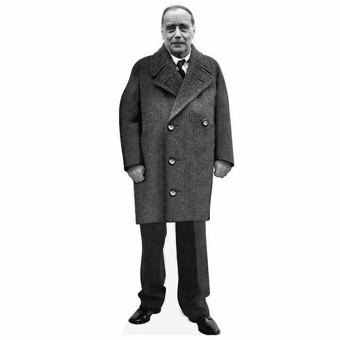 H. G. Wells Cardboard Cutout
