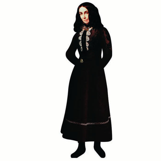 Elizabeth Barrett Browning Cardboard Cutout