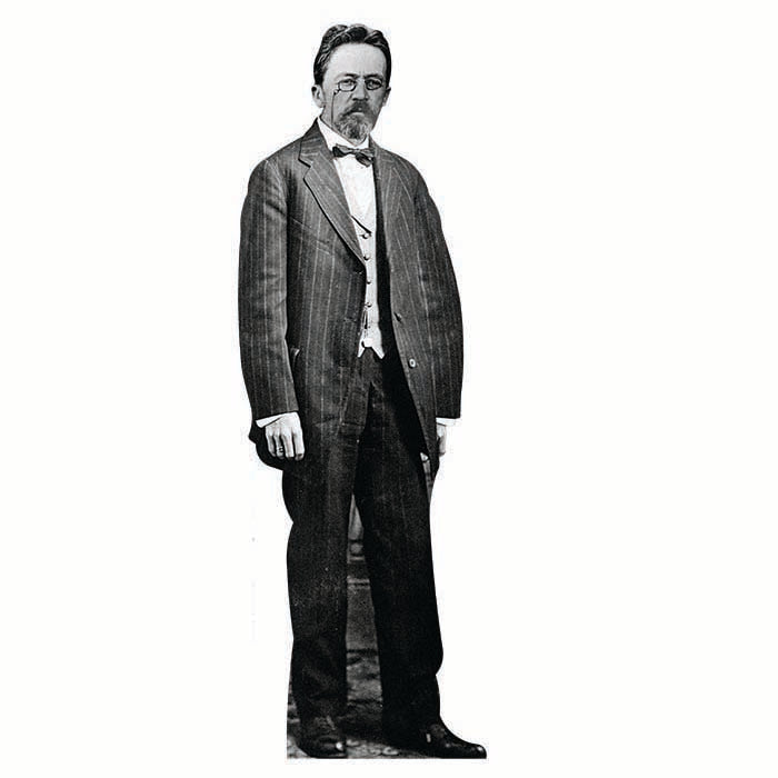 Anton Chekhov Cardboard Cutout