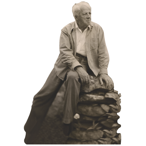 Robert Frost Poet Born March 26 Cardboard Cutout