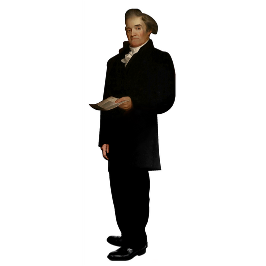 Noah Webster Cardboard Cutout
