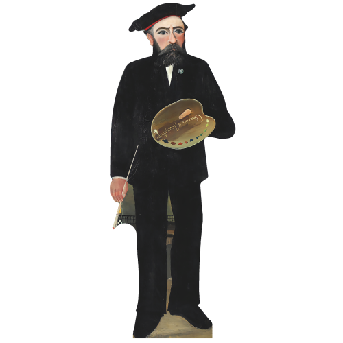 Henri Rousseu Cardboard Cutout