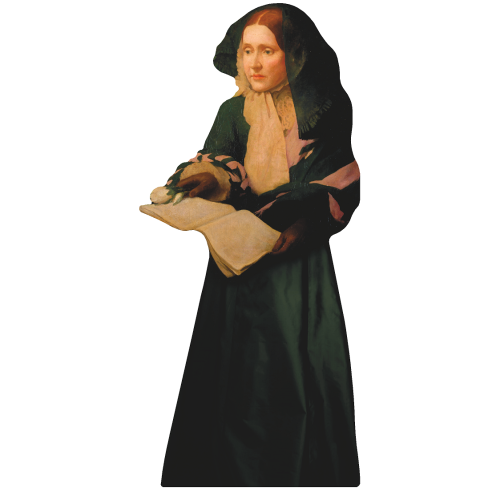 Julia Ward Howe Battle Hymn of the Republic Cardboard Cutout