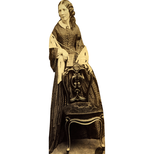 Harriet Beecher Stowe Uncle Tom's Cabin Cardboard Cutout
