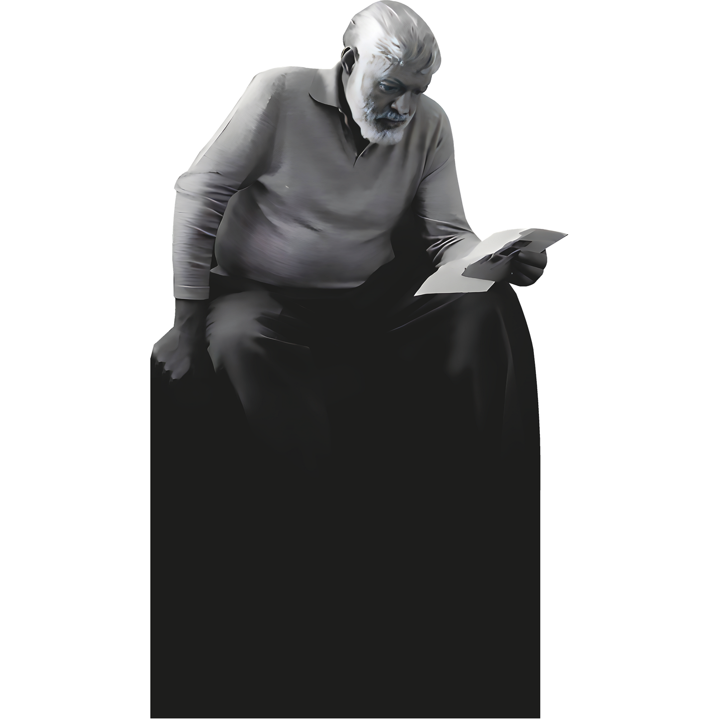 Earnest Hemingway Cardboard Cutout