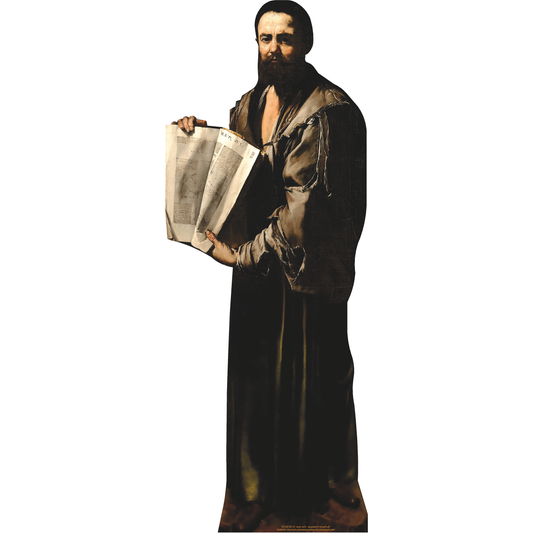 Euclid Greek Mathematician Father of Geometry Cardboard Cutout