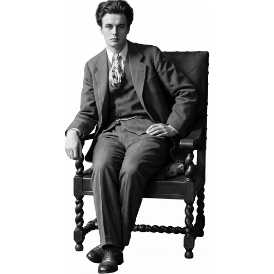 Aldous Huxley 1927 Cardboard Cutout Standee Standup