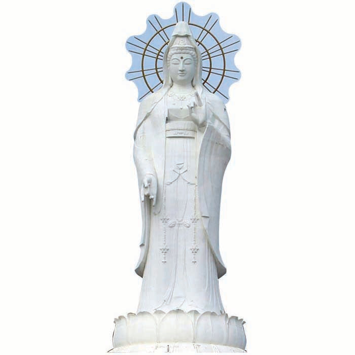 Dai Kannon of Kita no Miyako Park Cardboard Cutout