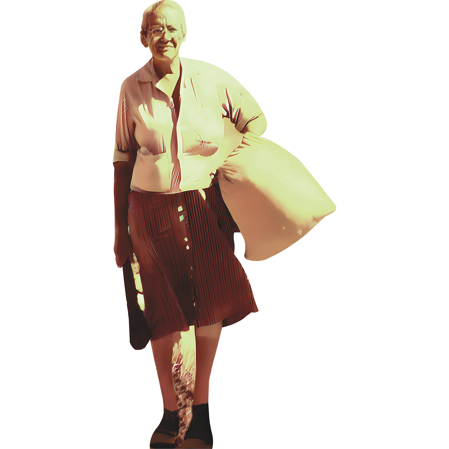 Emma Grandma Gatewood Appalachian Oregon Trail Pioneer Cardboard Cutout