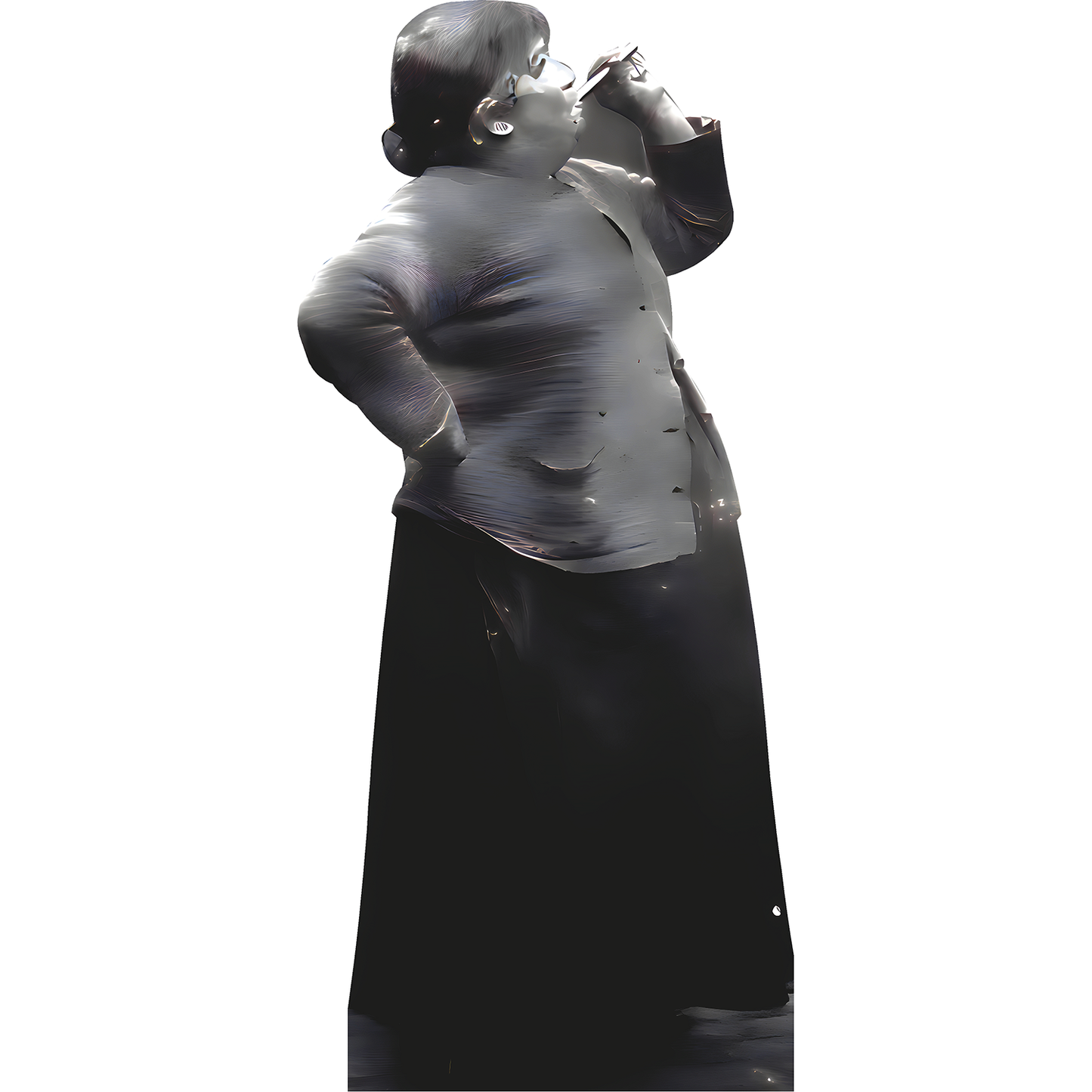 Mary Smith Knocker Upper East London Wake Up Call 1930s Cardboard Cutout