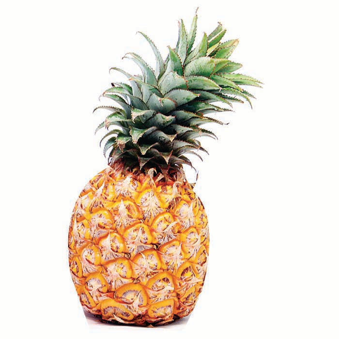 Tan Pineapple Cardboard Cutout