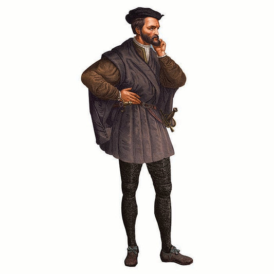 Jacques Cartier Cardboard Cutout