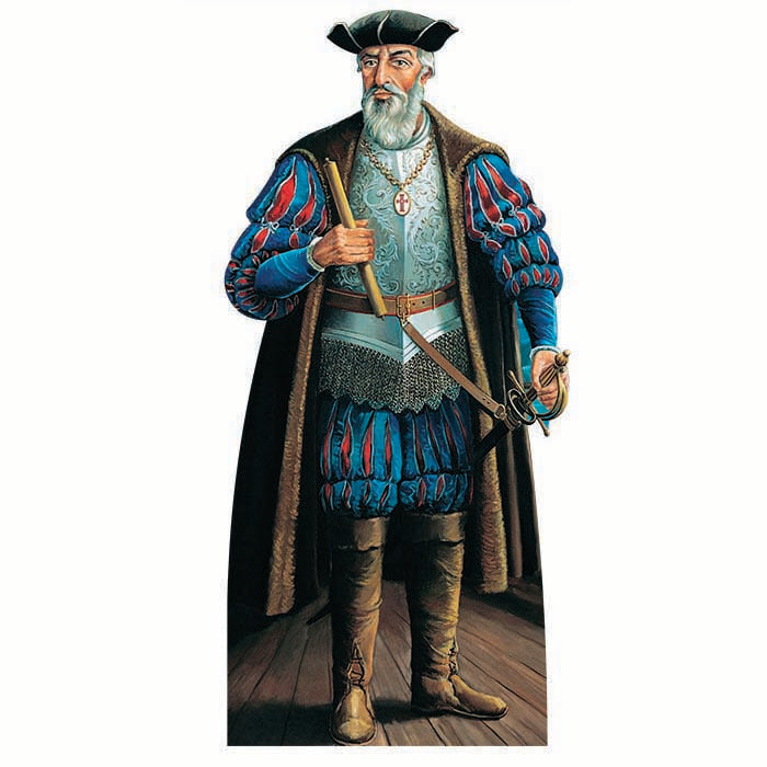 Vasco Da Gama Cardboard Cutout
