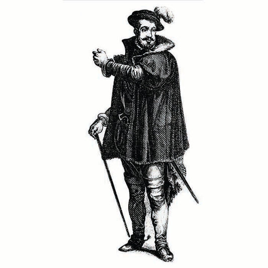 Hernan Cortes Cardboard Cutout