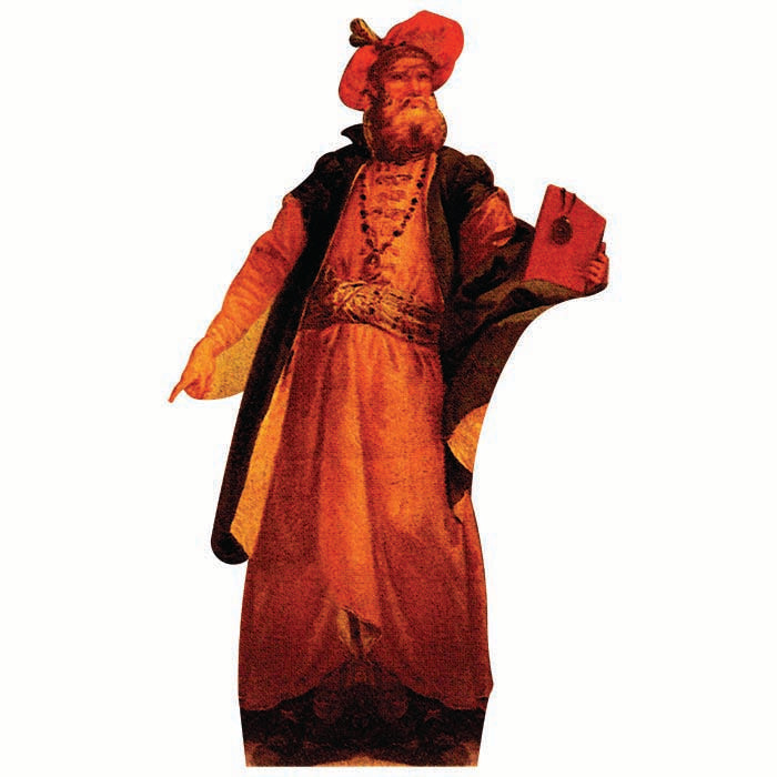 John Cabot Cardboard Cutout