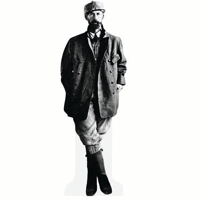 Percy Fawcett Cardboard Cutout
