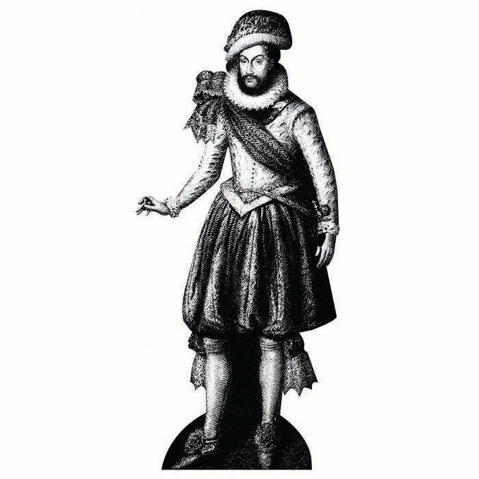 Sir Walter Raleigh Cardboard Cutout