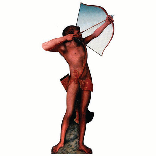 Apollo Shooting Bow Cardboard Cutout